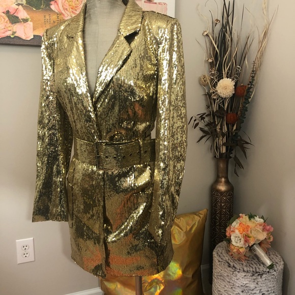 Lapel blazer dress - Picture 2 of 7